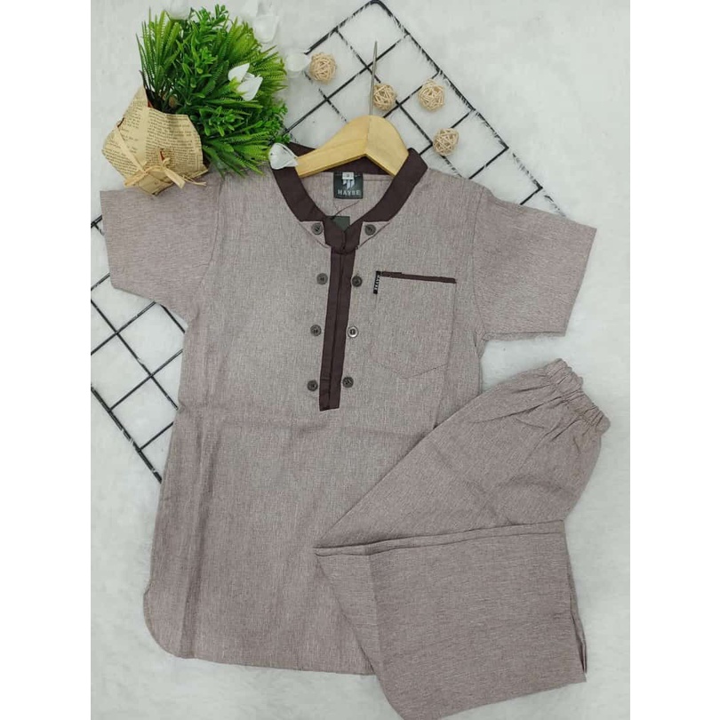 SETELAN KOKO ANAK BAJU MUSLIM ANAK MADINA B1049