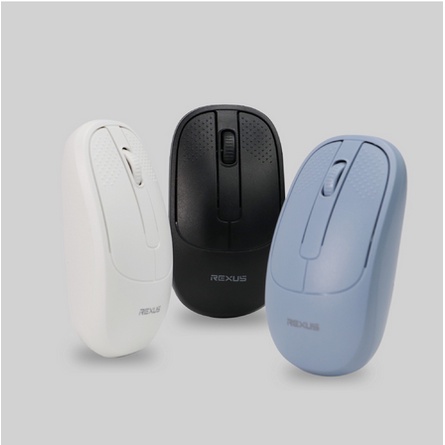 ITSTORE Mouse Wireless 2,4Ghz Office Rexus Q5 Sillent Click Free Battery Q-5