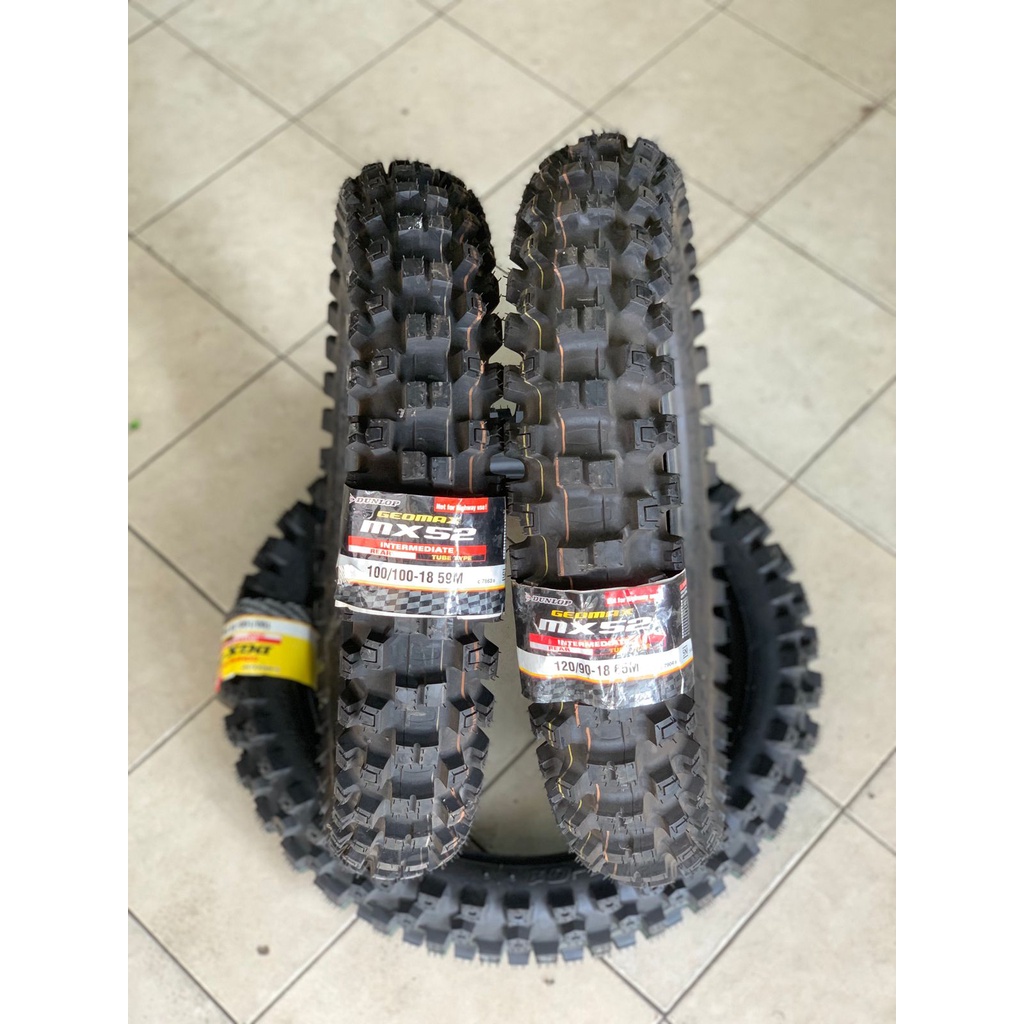 BAN DUNLOP GEOMAX MX-52 RING 18