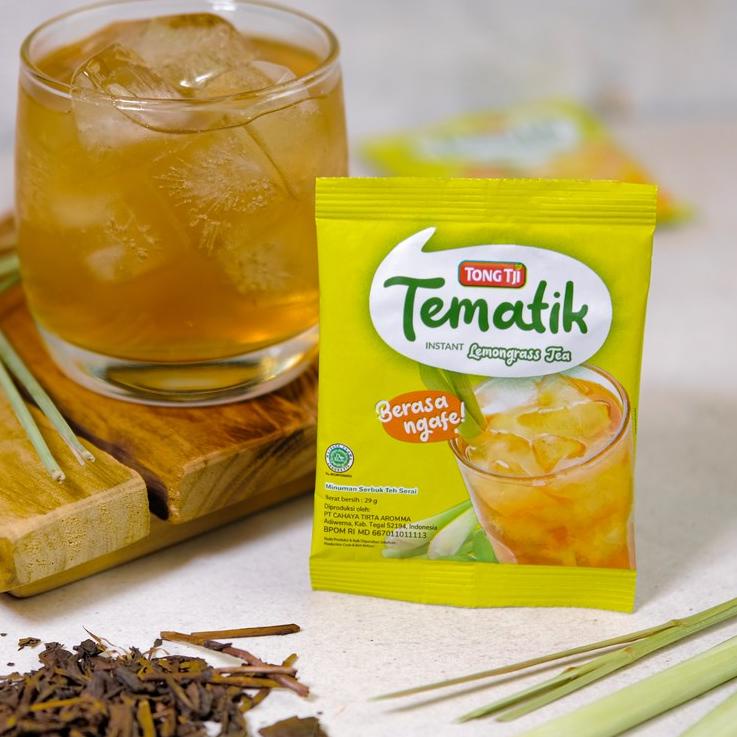 

⚡TOK SIAP 【COD Tong Tji Tematik Lemongrass Tea 10 s / renceng