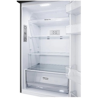 LG GV-B242PLGB / GVB242PLGB 263L Top Freezer Fridge in Platinum Silver3 Steel