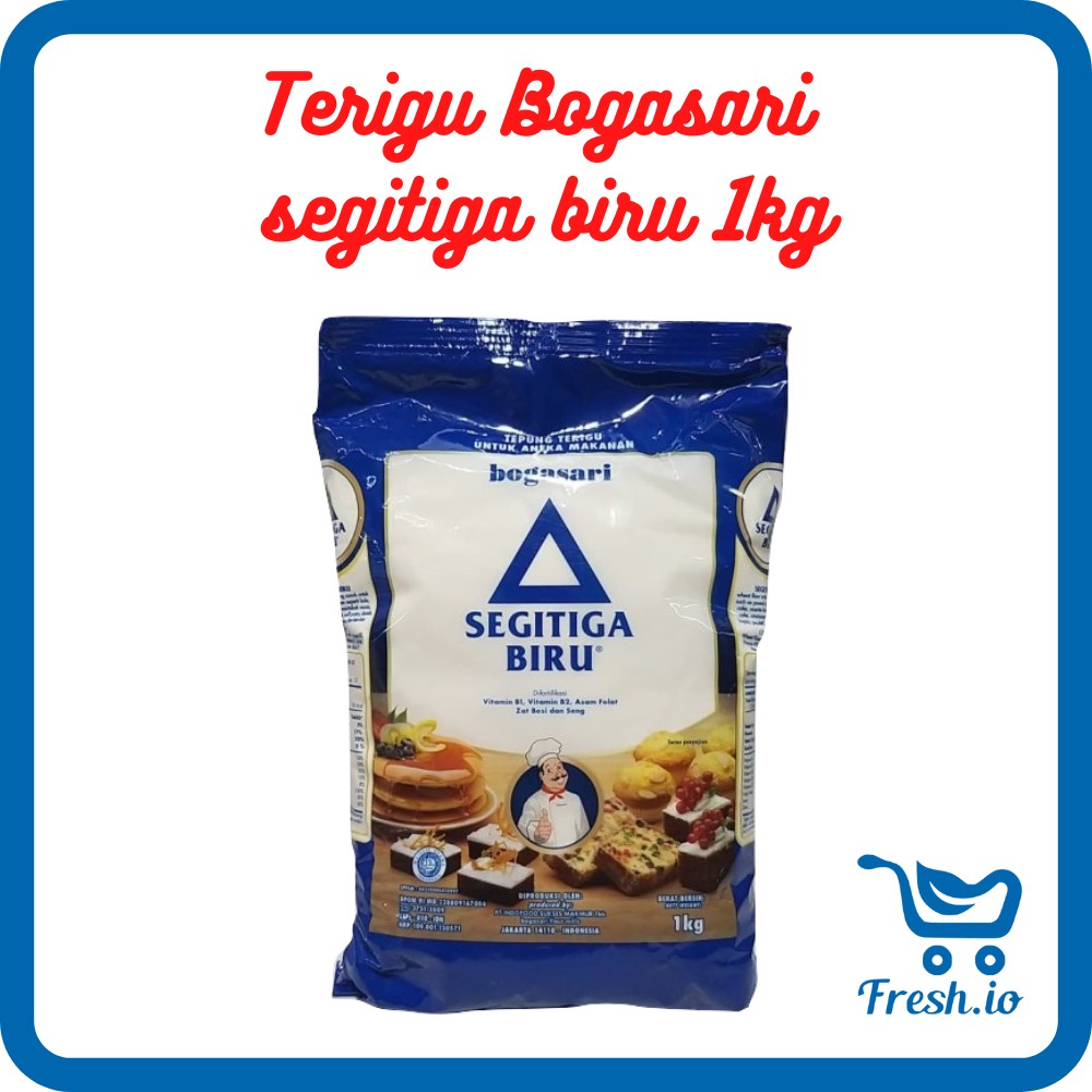 

Terigu Bogasari Segitiga Biru 1kg
