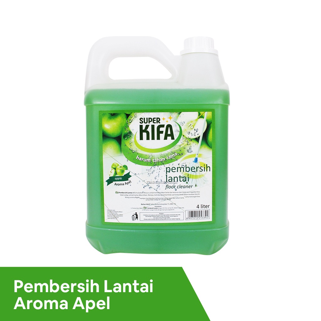 SUPER KIFA Jerigen Floor Cleaner 4L - Pembersih Lantai