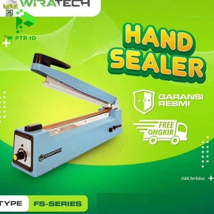 

PTR Hand Sealer - Impulse Sealer Lebar 5mm - FS AL (Alumunium)