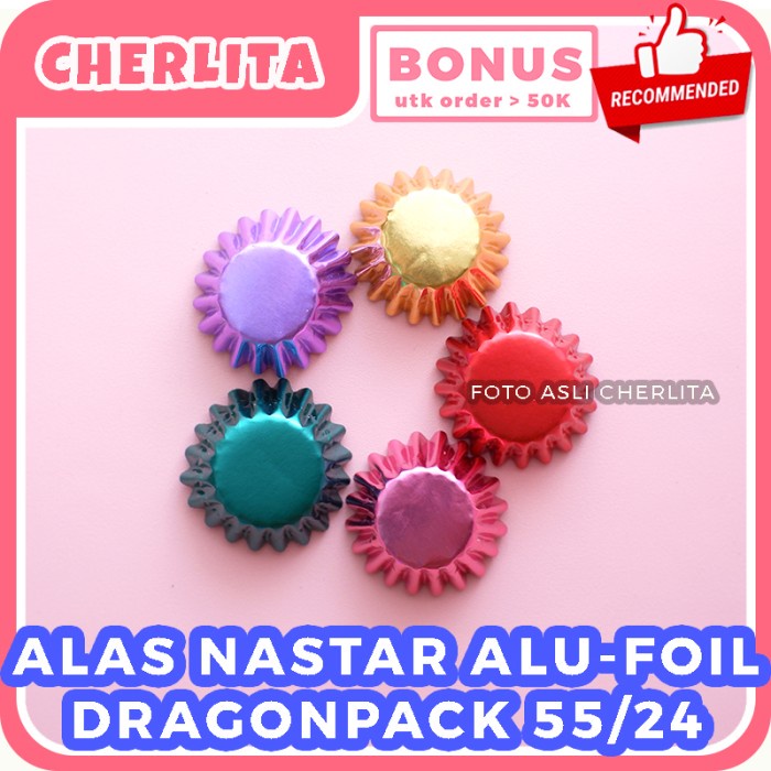 [Tatakan Kue] Kertas Kue Alas Nastar Gold Emas Cup Kecil 55 Mm Isi 1000 Pcs Roll [Baked]