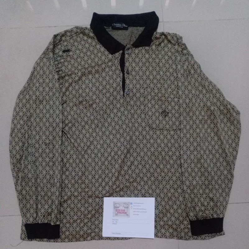 polo rugby shirt Christian Dior second original