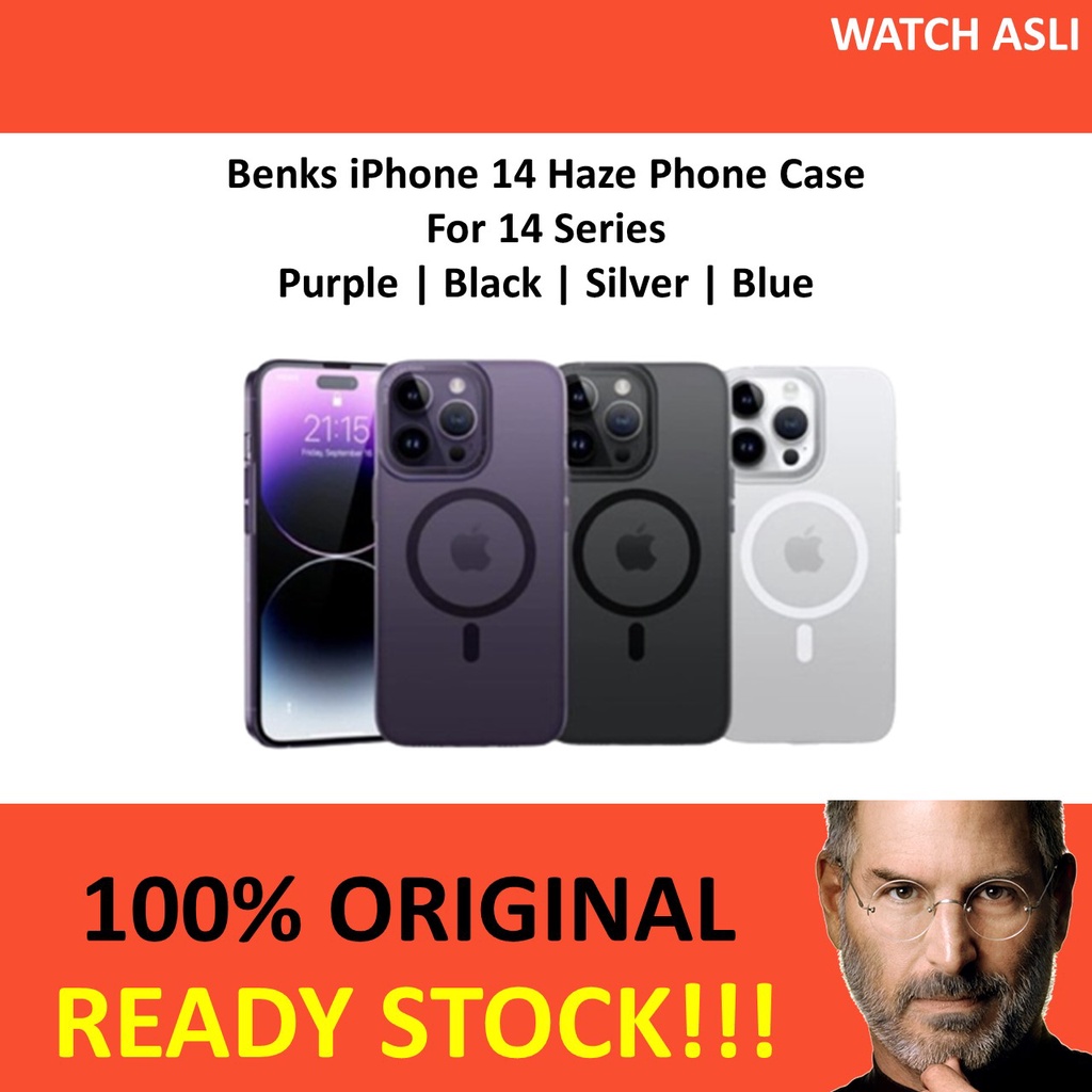 ORIGINAL Benks iPhone 14 Pro Max / 14 Pro / 14+ Plus Haze Phone Case