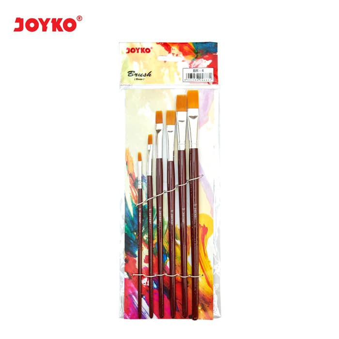 Brush / Kuas Cat Air / Cat Minyak / Lukis / Acrylic Joyko BR-4