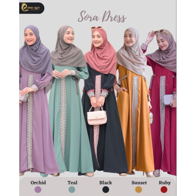 sora set pasmina by emka hijab