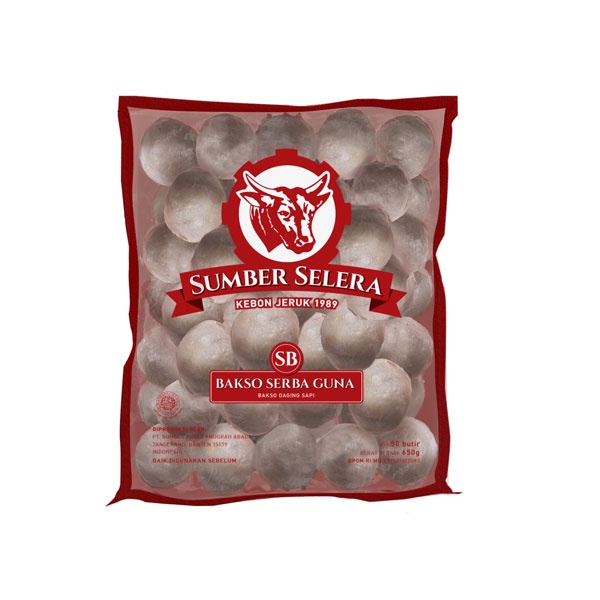 

SUMBER SELERA BAKSO SB SERBAGUNA 50 Pcs