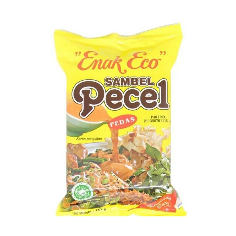 

Enak Eco Sambel Pecel Pedas 185 g