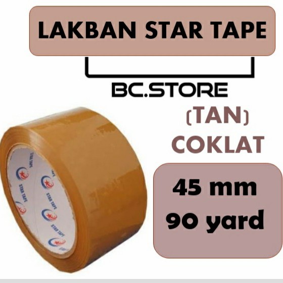 

Terlaris Lakban Coklat ( 1Dus ) Lengket Star Tape Kualitas Terbaik Murah 90