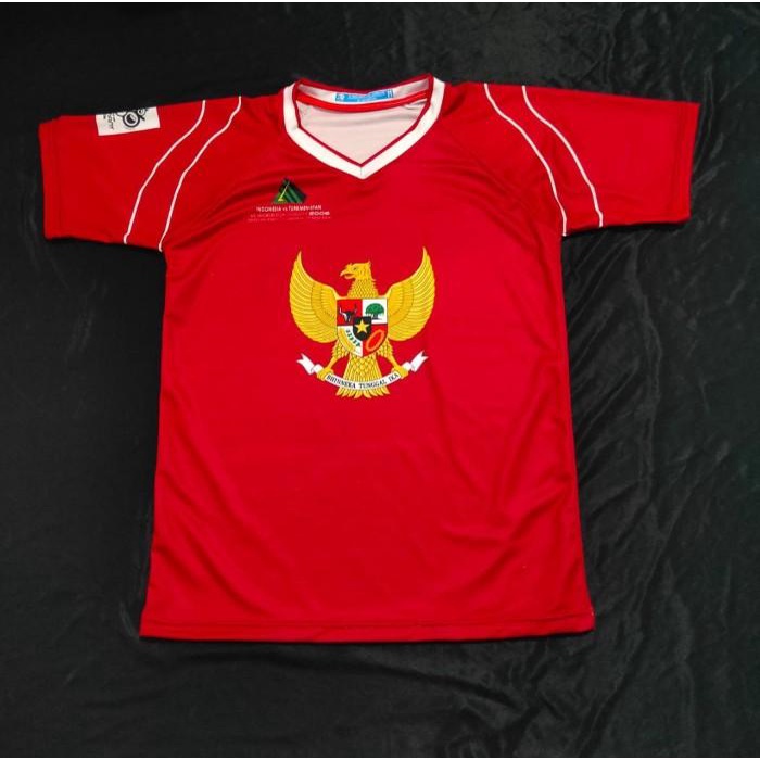 Jersey Timnas Indonesia 2004 Pra Piala Dunia Full Printing Kualitas Terbaik