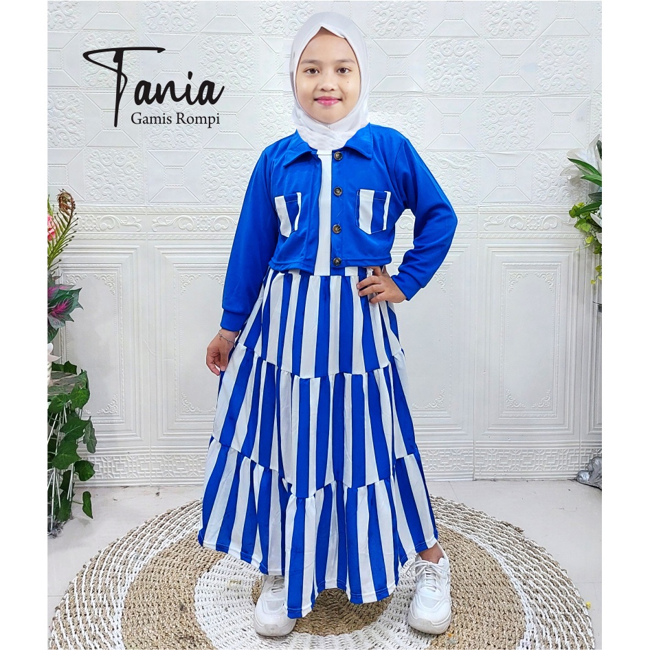 Gamis Rompi Tania CF Kids