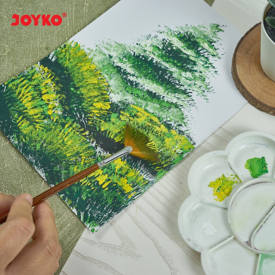 Brush / Kuas Cat Air / Cat Minyak / Lukis / Acrylic Joyko BR-10-3