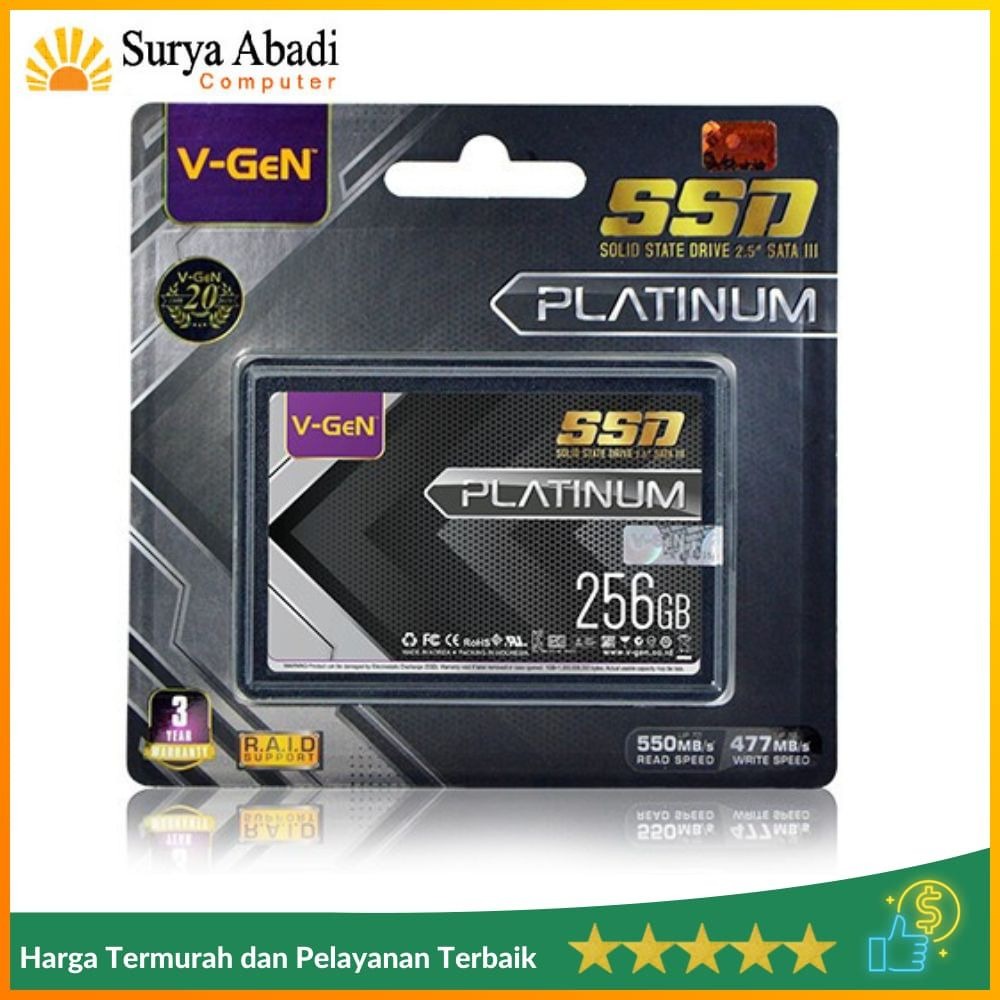 SSD V-GeN Platinum SATA 256GB SSD VGen Platinum 256GB 2.5inch