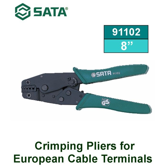 Crimping Tang Crimping 91102 Cable Ferrules Crimping Tool 8" Sata