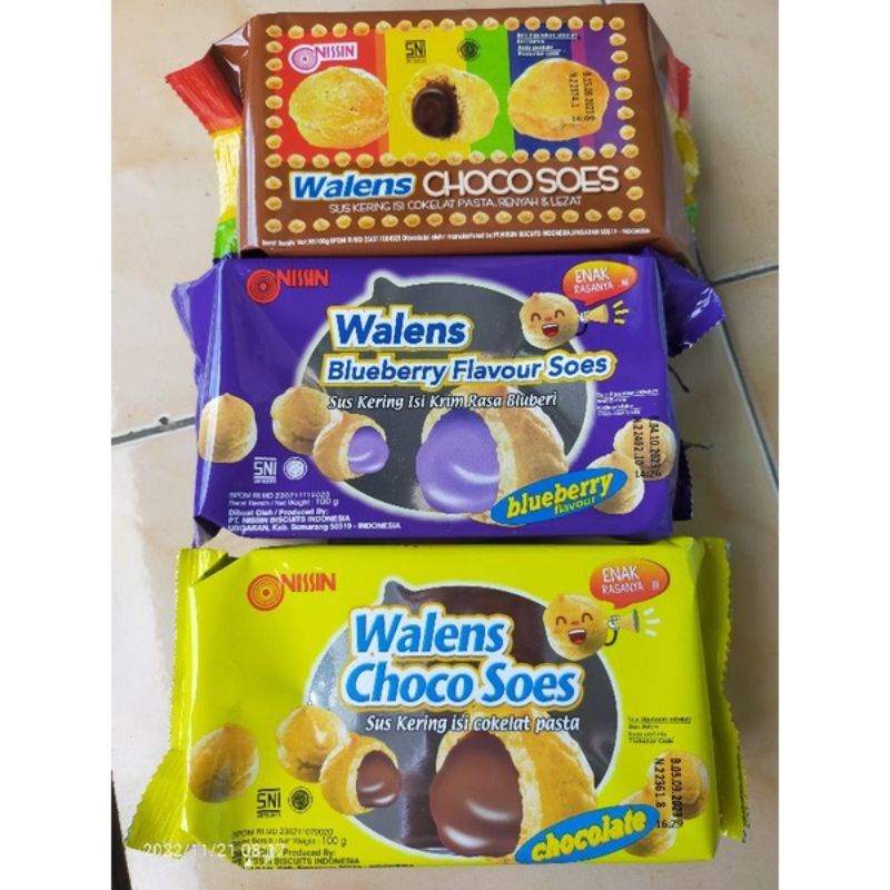 walens choco soes ( sus kering isi coklat ) 100gr