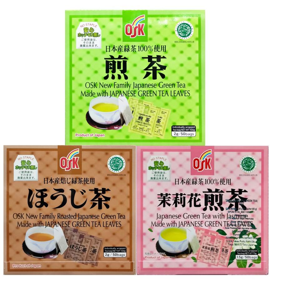 

✈ OSK JAPANESE GREENTEA 50 SACHET HALAL & ☇