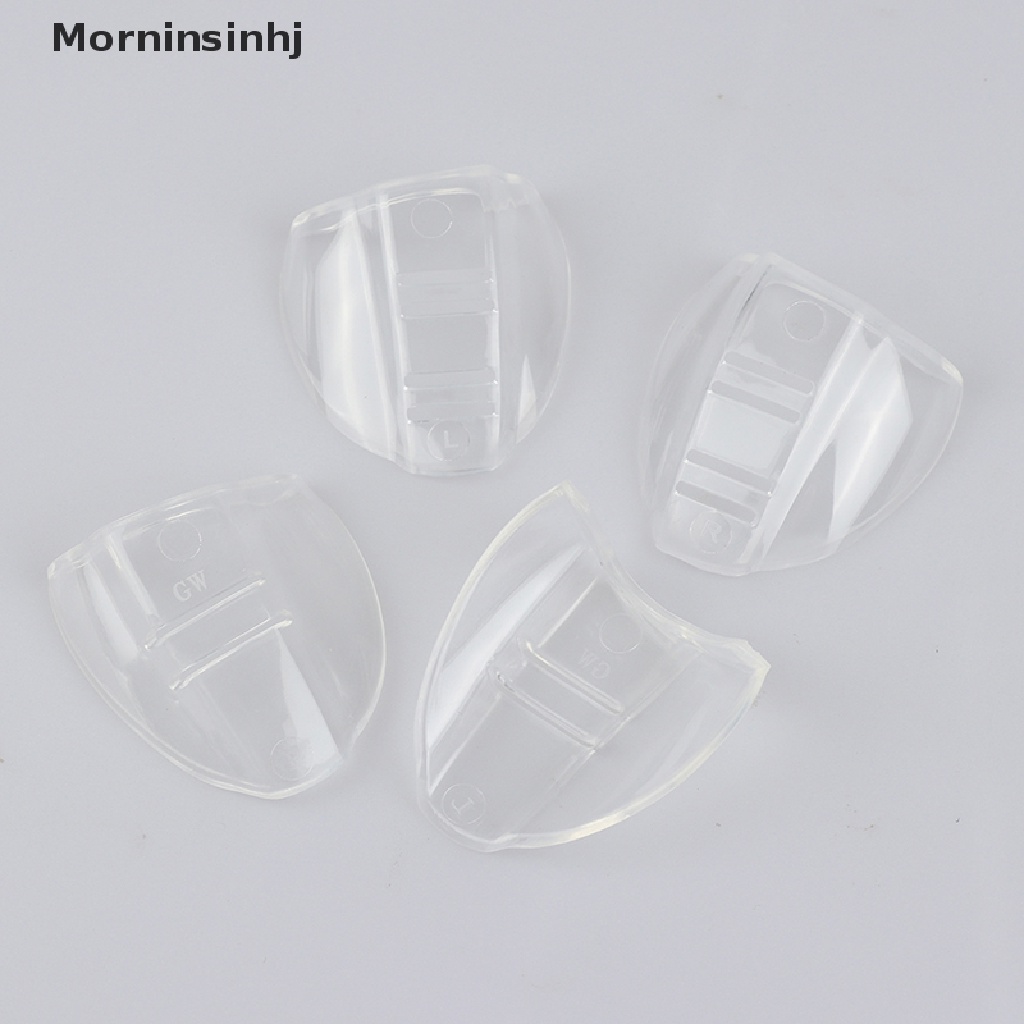 Mornin 2Pcs Eye Flexible Clear Shields Side Safety Goggles Kacamata Universal Anti Fog id