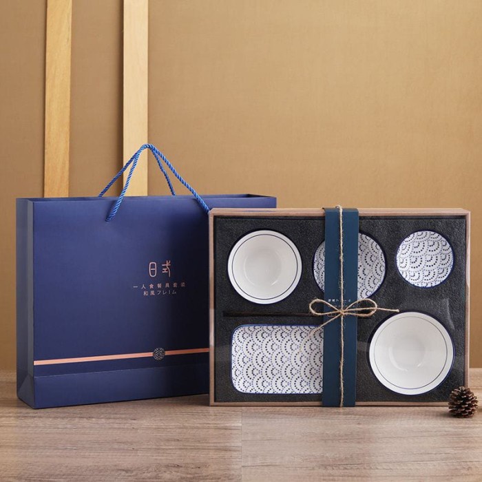 Piring [Hampers] Japanese Set Bowl And Plate / Japanese Set / Set Piring