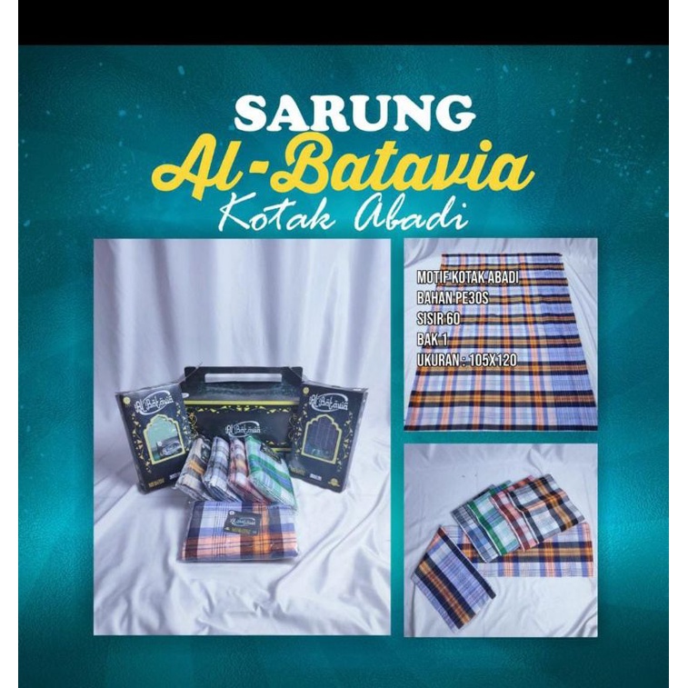 Sarung Dewasa/Sarung Al-Batavia
