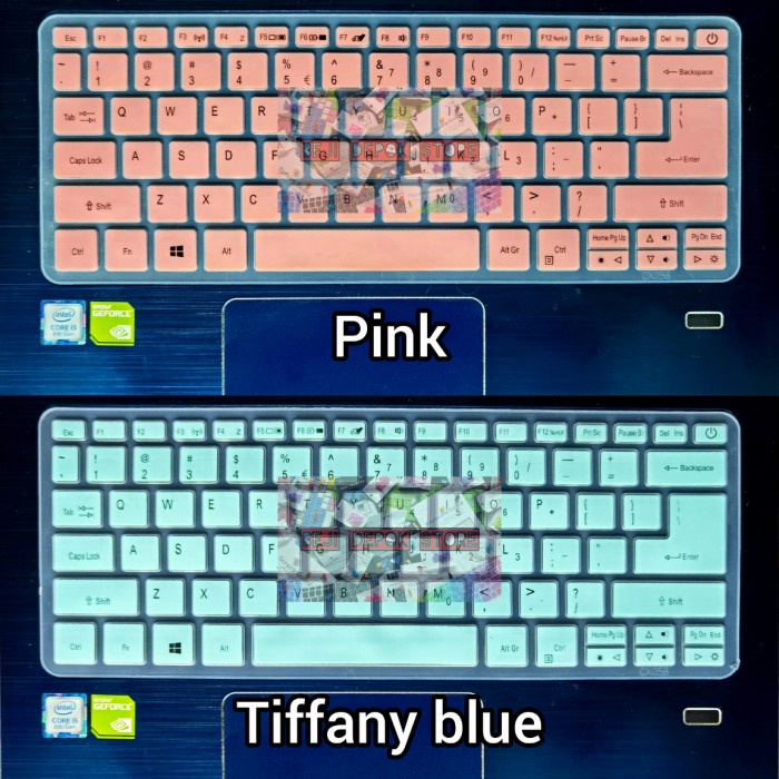 

[[JNT COD]] Keyboard Protector Acer Swift 3 SF314 Day Edition Swift 5 SF514 S13 - Tiffany blue
