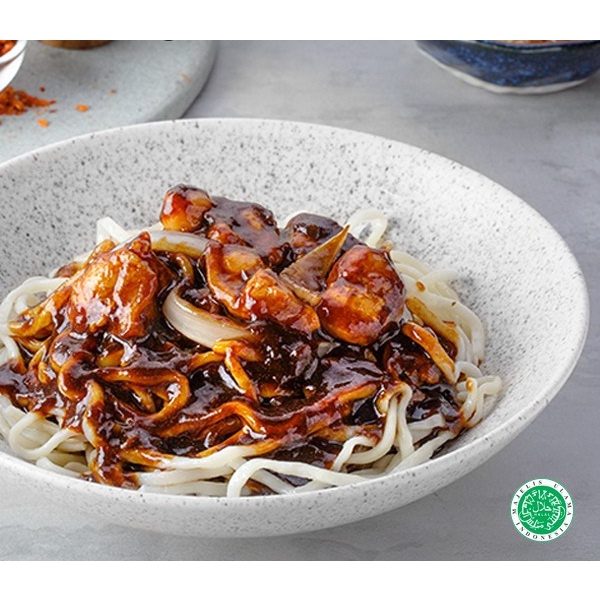 JAJANGMYEON MUJIGAE 330GR MIE SAUS KEDELAI HITAM KHAS KOREA HALAL