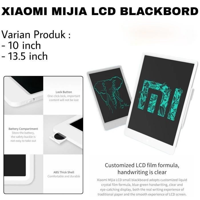 

Tuhe Mi Writing Drawing Pad Tablet Gambar Tulis 13.5 Inch - 10 Inch
