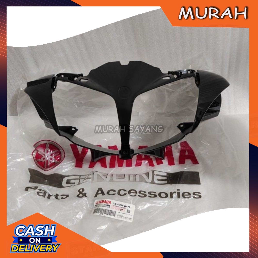 COD Batok totok lampu depan HITAM Yamaha Jupiter Z New Robot 2011 Original 31B-F6143-00-P1 Hitam mur