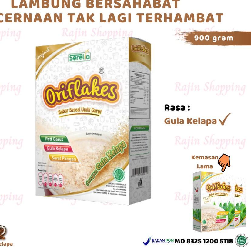 

♦ ORIFLAKES ORIGINAL 900 gram sereal umbi garut asam lambung maag gerd ➽
