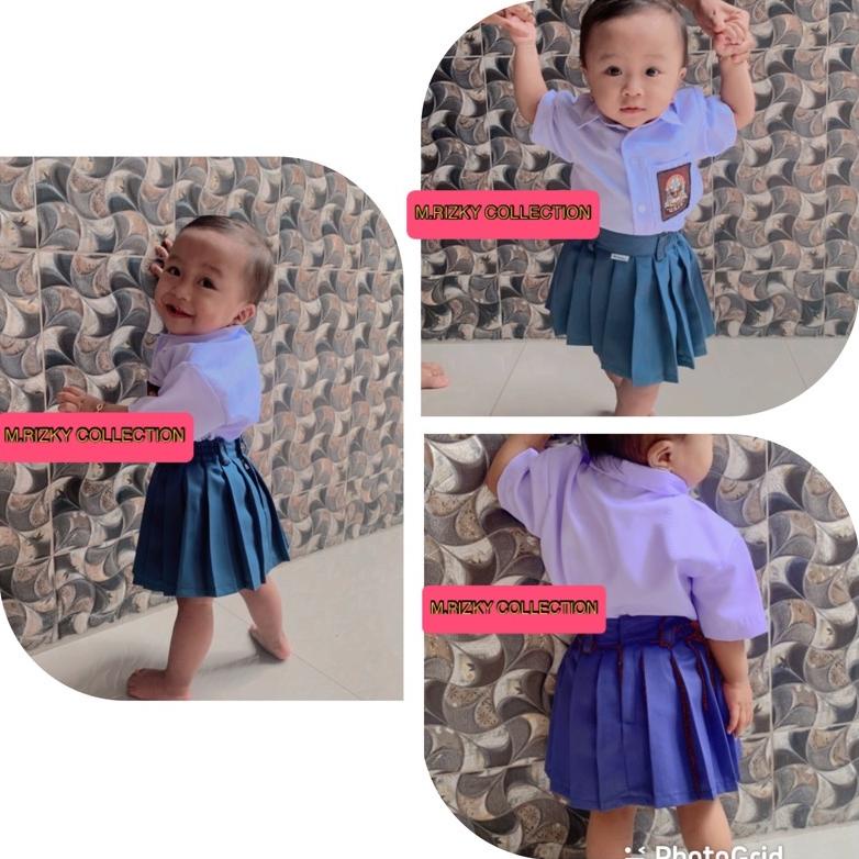 Baju Sd Smp Sma Anak Kecil / Baju Dilan Milea / Seragam Sd Smp Sma/ Setelan Anak/ Baju Anak / Seraga