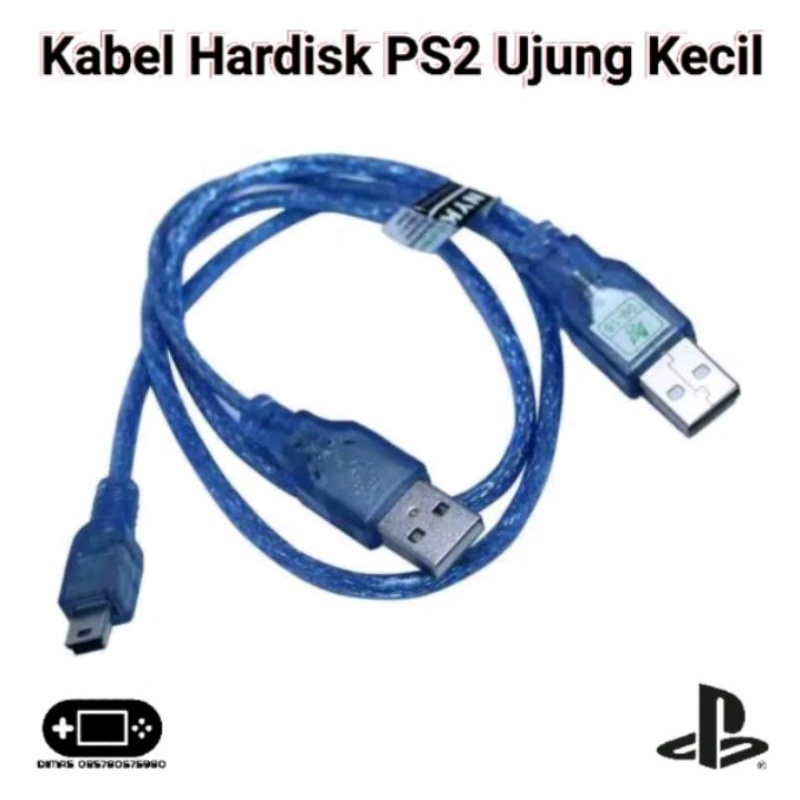 KABEL USB HARDISK PS2 PS3 PC LAPTOP CABANG BESAR KECIL KABEL HDD