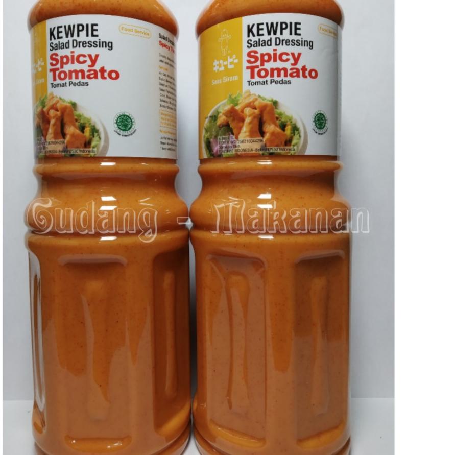 

◙ Kewpie Salad Dressing Spicy Tomato 1 Liter ☪