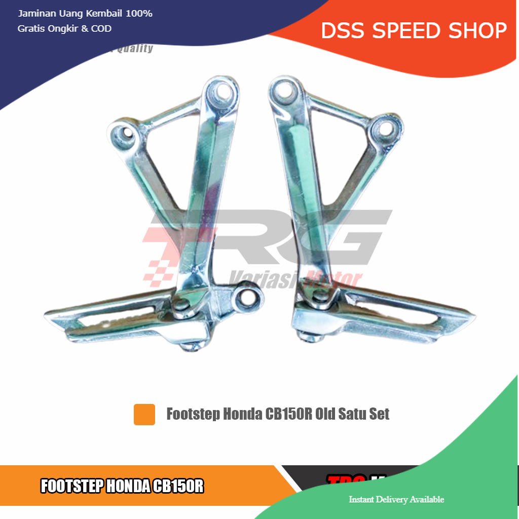 Footstep Belakang CB150R Old PNP – Set Footstep Tebal Berkualitas untuk Honda CB150R / Keluarga CB