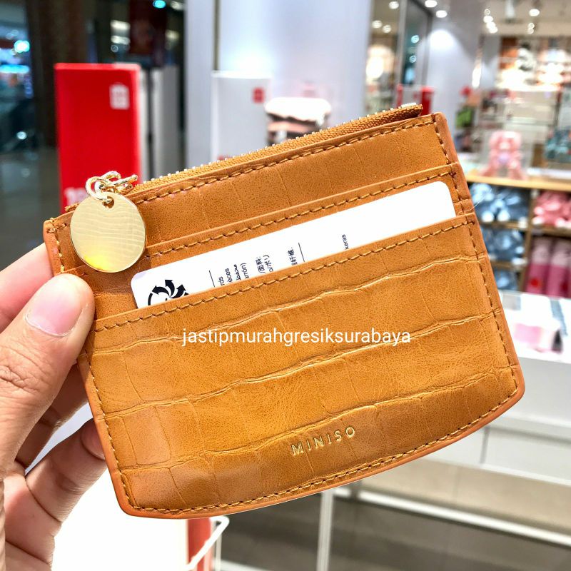 DOMPET KOIN MINISO DOMPET MINISO CARD AND COIN WALLET MINISO