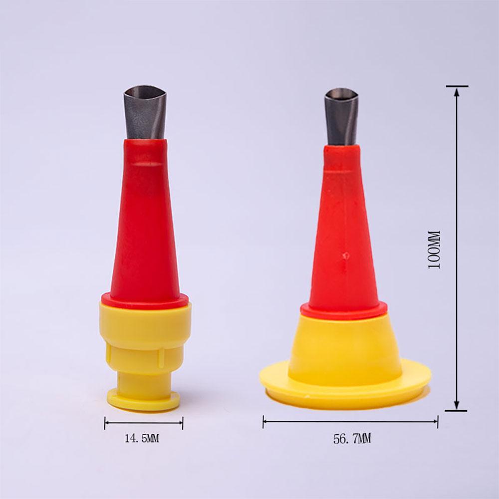[Elegan] Caulk Nozzle Untuk Dapur Kamar Mandi Alat Jahit Wastafel Sendi Caulking Finisher Kit Caulking Tip Lem Nozzle Caulking Nozzle