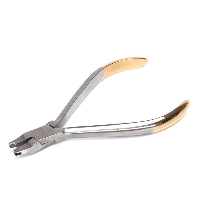 Tang crimpable hook plier hook crimping plier tang ortho orthodontic instrument