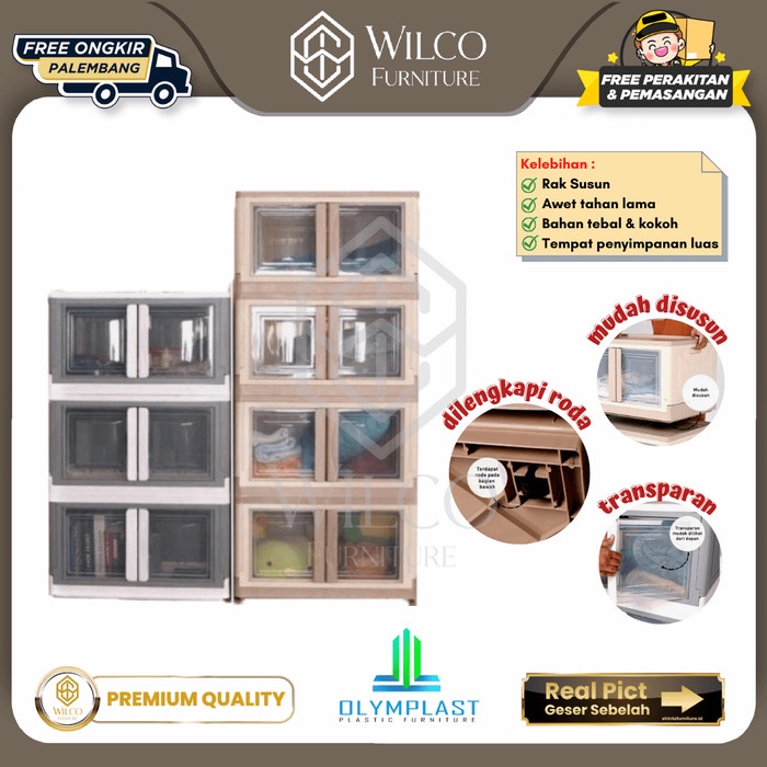 Lemari Kabinet OFS Olymplast / Lemari Kabinet Plastik Murah PLG