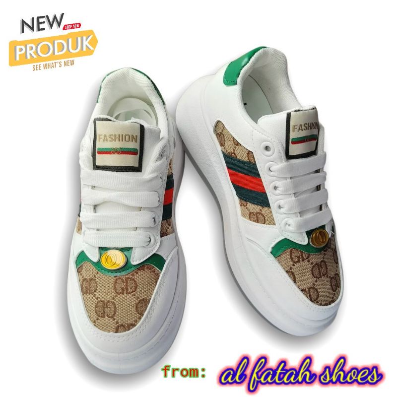 Sepatu sneakers wanita putih Import Sepatu Ori Import wanita sepatu olah raga sepatu sekolah sepatun