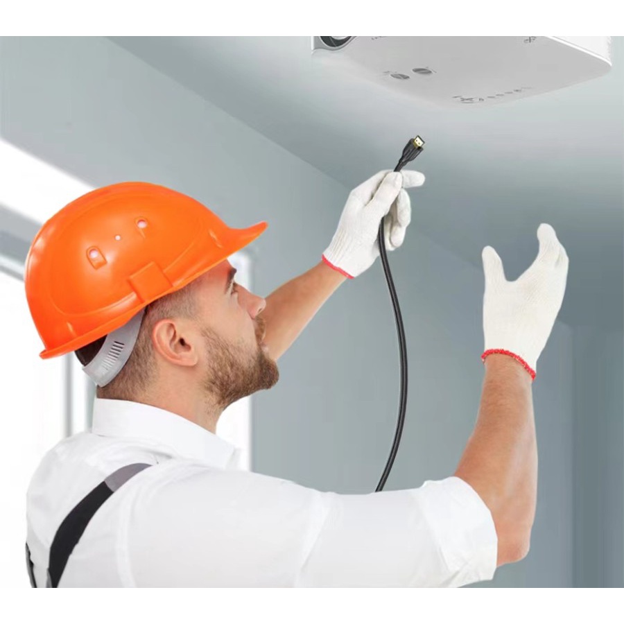 [5M - AAU] MIXIO Kabel Hdmi High Speed Nylon Braided HDMI V2.0 4K