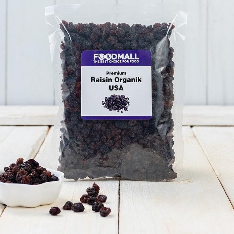 

☚ Kismis / Black Raisin Organic USA PREMIUM 250 GRAM ♩