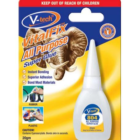 

Lem G Korea Kualitas Super V-tech VT 802, 502 Gap Super Glue Perekat Cair Murah 20 gram