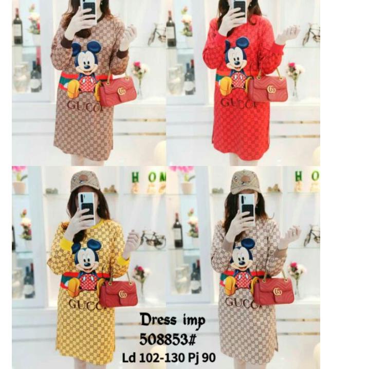 ℮ TUNIK MICKEY  KAOS PREMIUM  IMPORT # ➧