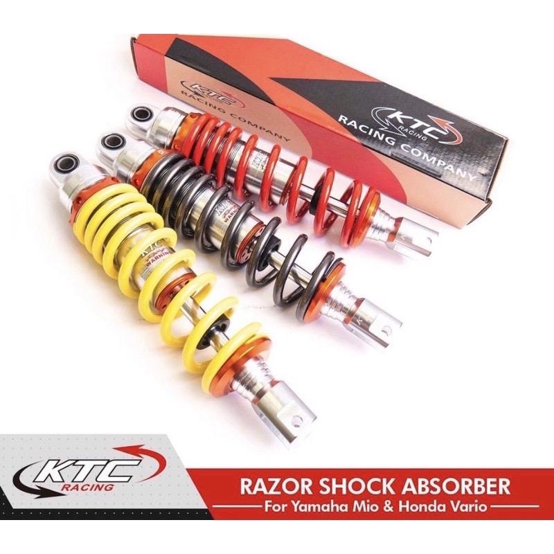 BISA COD/(KTC Racing) Shockbreaker Razor Pro Original 325mm &amp; 300mm Rebound Click Fungsi , Mio | Beat | Scoopy | Vario 110 125 150 160 | Gear | Xeon | Lexi | Xride | Fino | Genio | Spin | Nex | Soul | Mio S Z J | GT | M3 | Skydrive | Freego | Dan Lain Nya