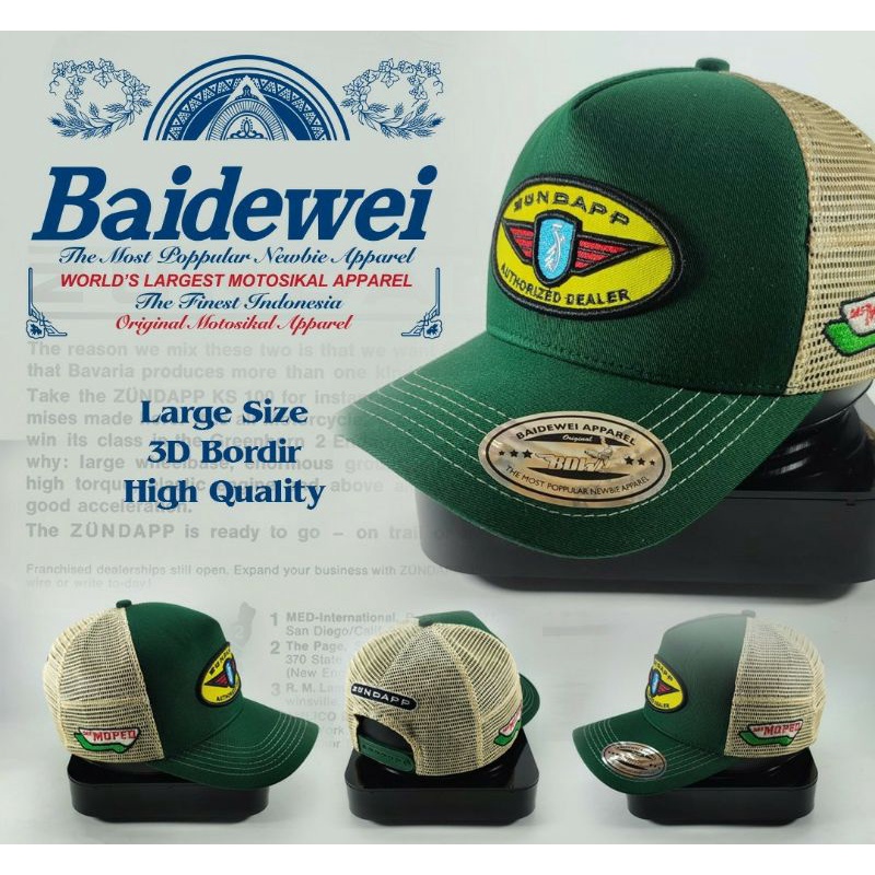 TOPI SNAPBACK ZUNDAP