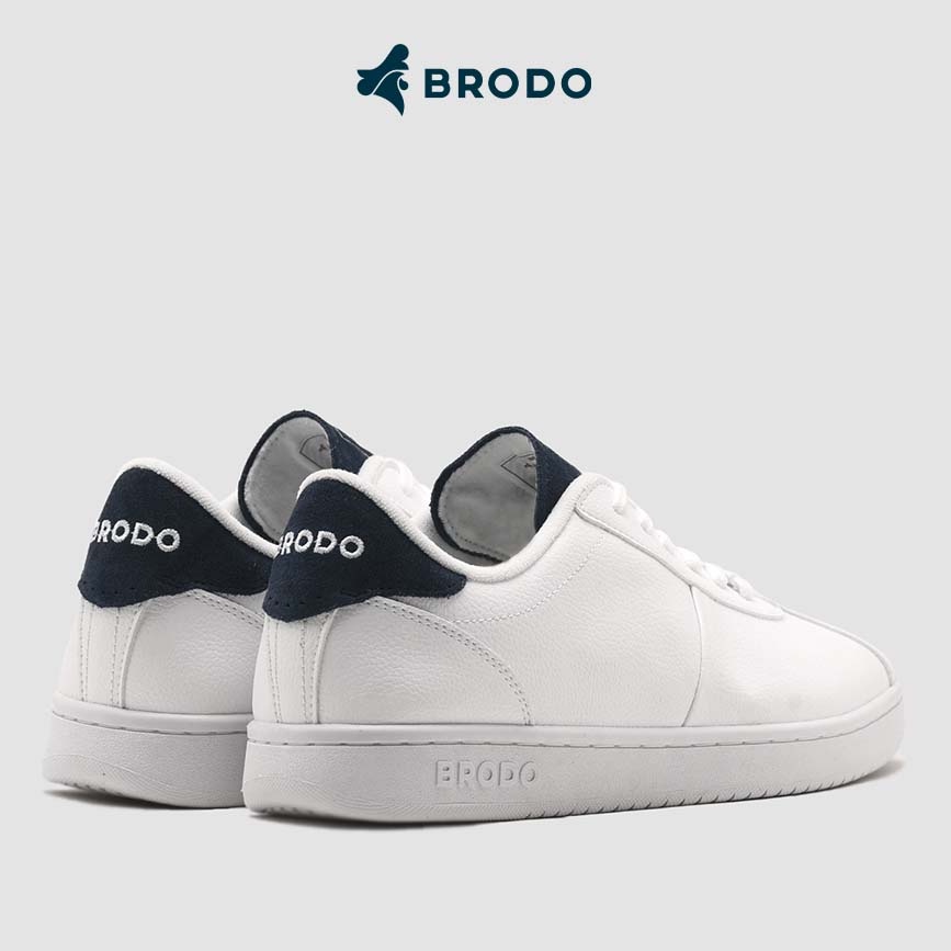 BRODO - Sneakers Corte Sleek White Navy