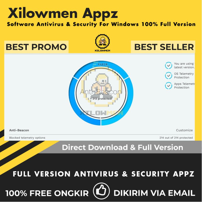 [Full Version] Spybot Anti-Beacon Pro Security Lifetime Win OS - Alat privasi untuk memblokir pelacakan di WIN