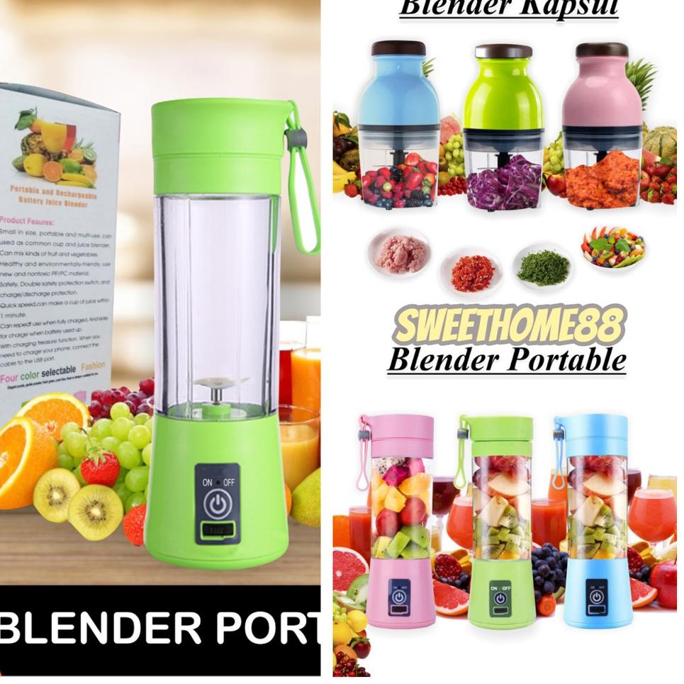 ✽ Blender Kapsul&Blender Portable Blender Mini Multifungsi Blender Mini Praktis ۞