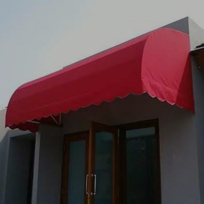 kain awning / kanopi anti air - Putih